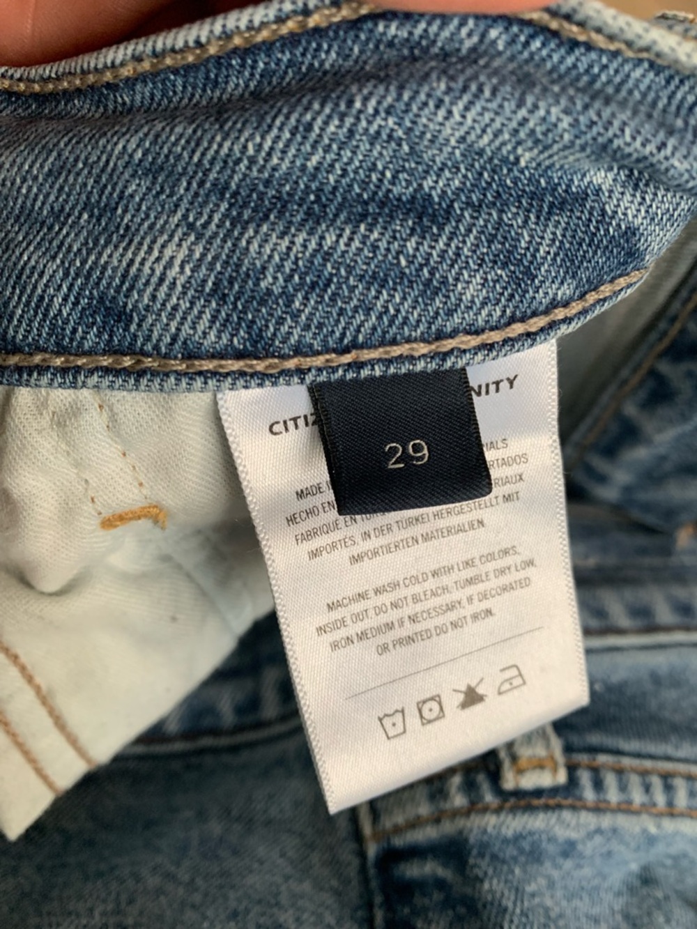 Citizens Of Humanity | Jolene HR slim Straight women’s Jeans size 29 98% cotton - Picture 7 of 12